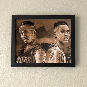 Allen Iverson Basketball Wall Art